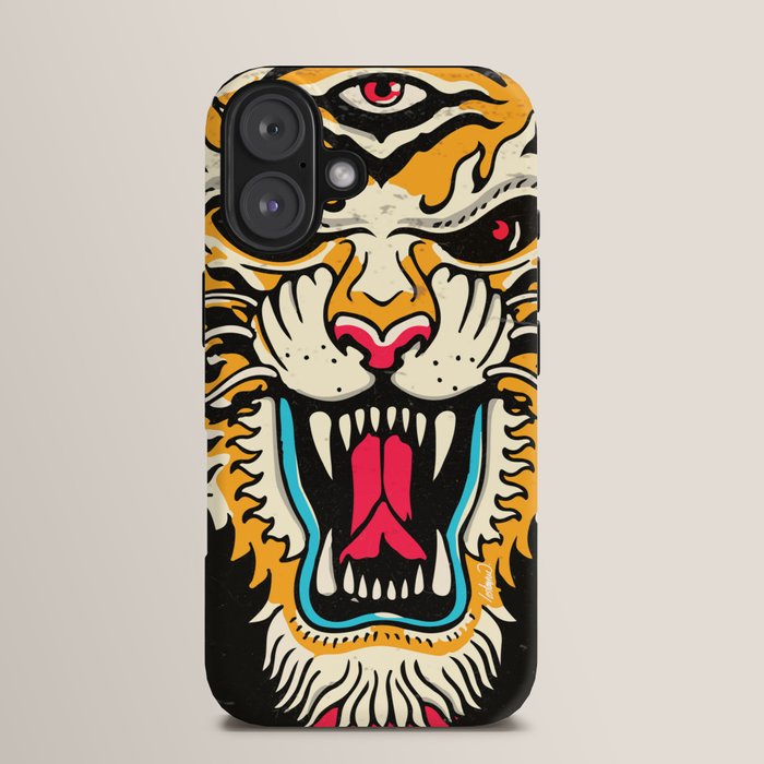 Tiger 3 Eyes iPhone Case Gallery Image 13