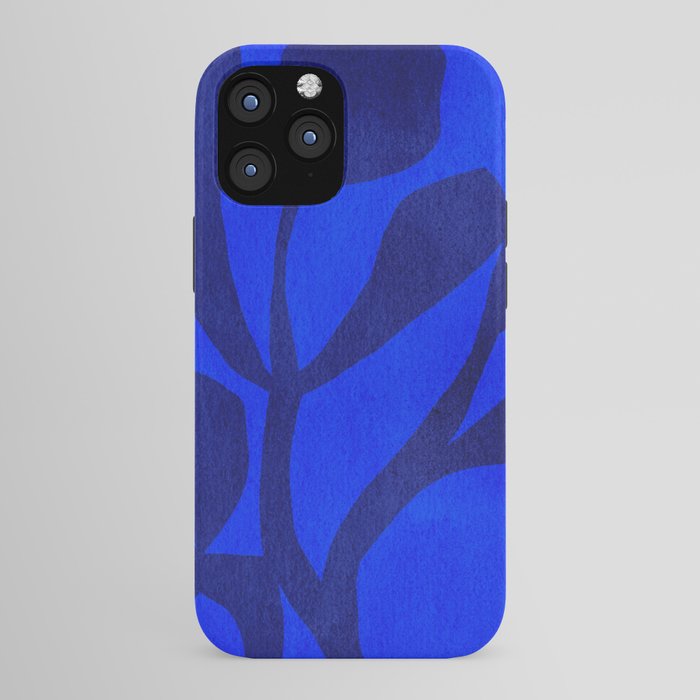 Abstract botanical- blue garden iPhone Case Gallery Image 43