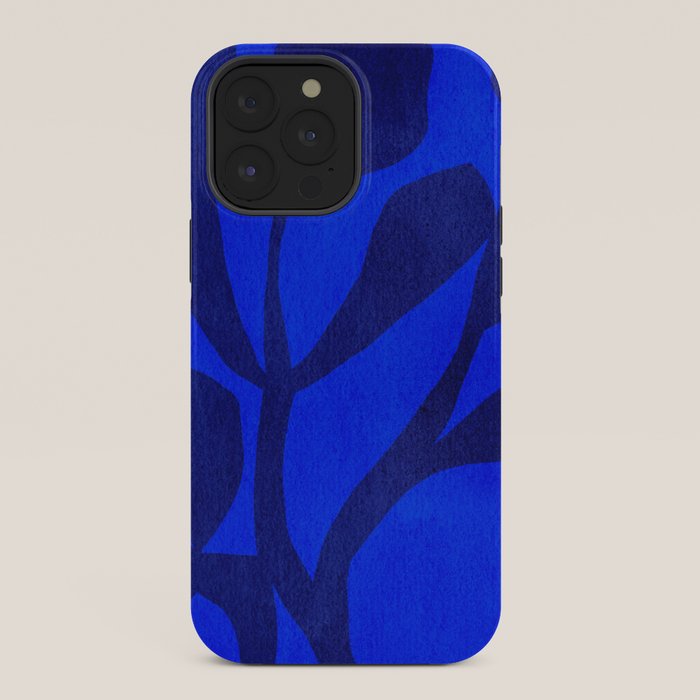 Abstract botanical- blue garden iPhone Case Gallery Image 36