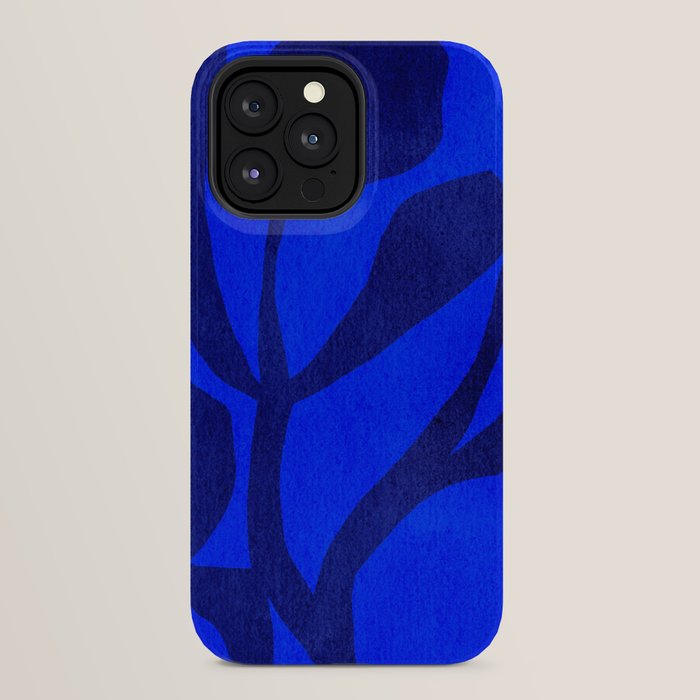 Abstract botanical- blue garden iPhone Case Gallery Image 24