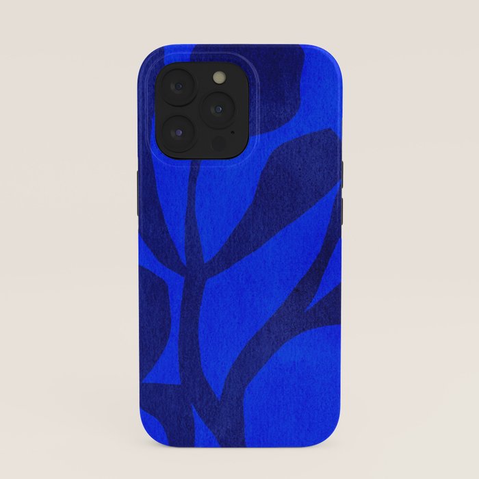 Abstract botanical- blue garden iPhone Case Gallery Image 39