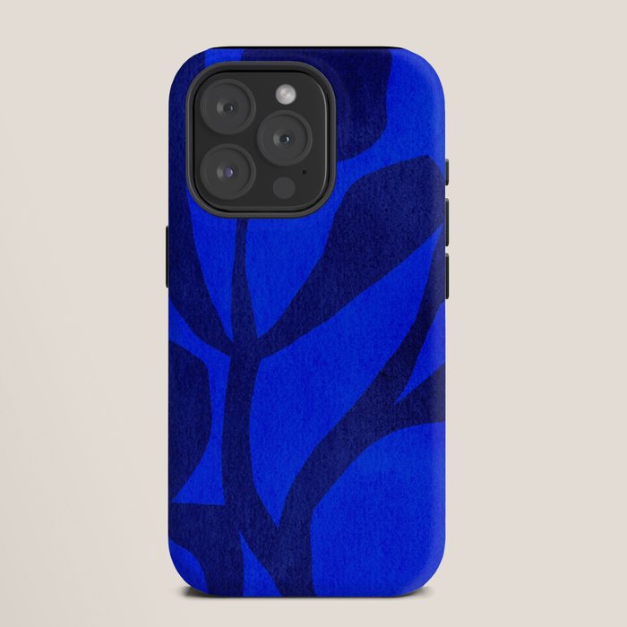 Abstract botanical- blue garden iPhone Case Gallery Image 11