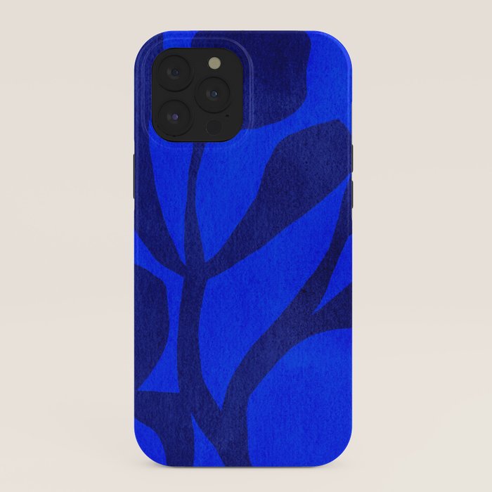 Abstract botanical- blue garden iPhone Case Gallery Image 40