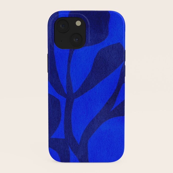 Abstract botanical- blue garden iPhone Case Gallery Image 38