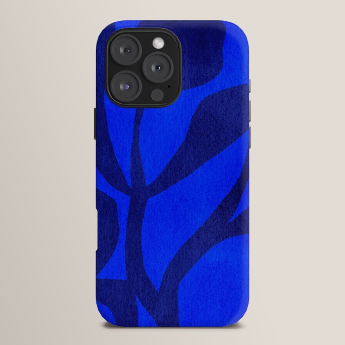 Abstract botanical- blue garden iPhone Case Gallery Image 16