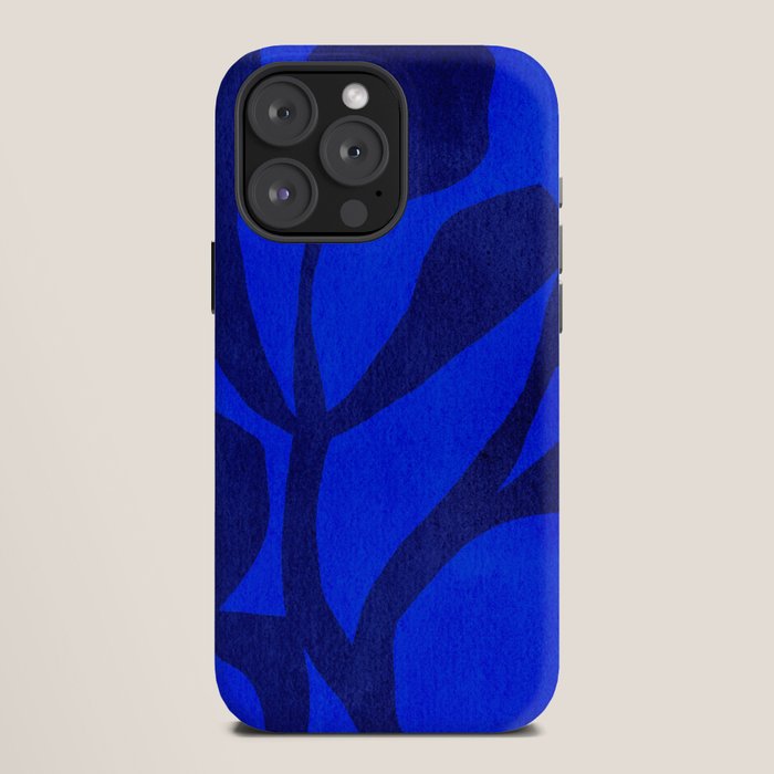 Abstract botanical- blue garden iPhone Case Gallery Image 12