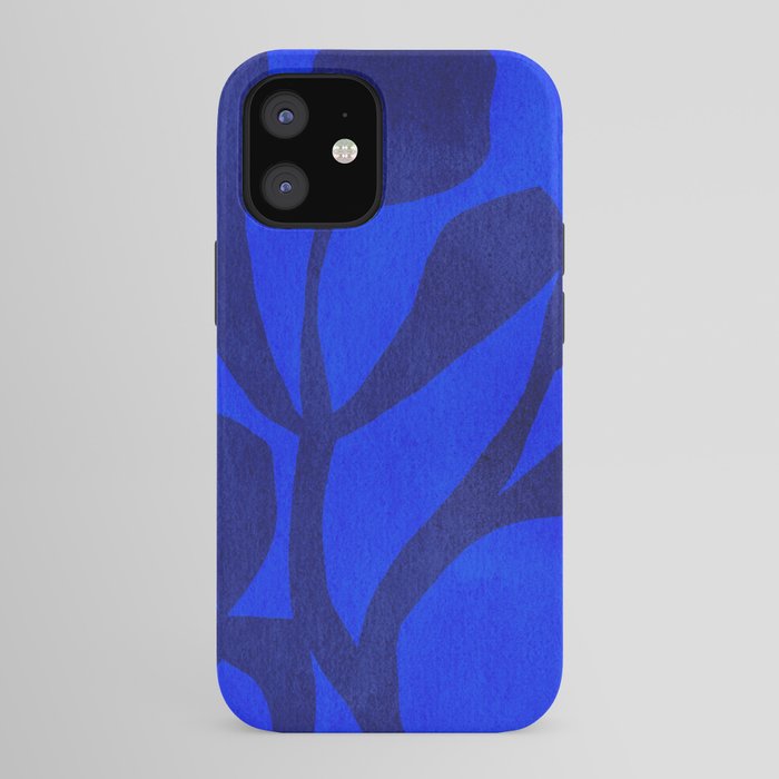 Abstract botanical- blue garden iPhone Case Gallery Image 41