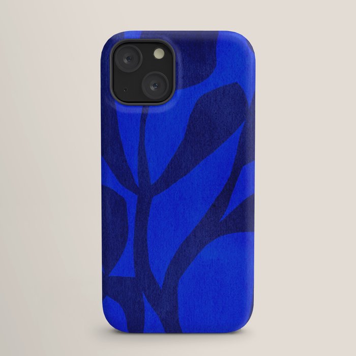 Abstract botanical- blue garden iPhone Case Gallery Image 17