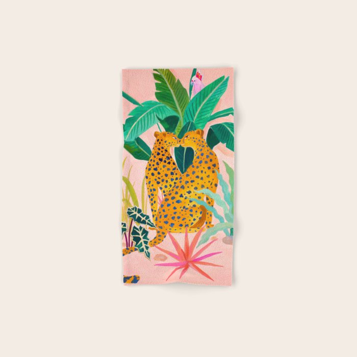 Cheetah Crush Hand & Bath Towel Gallery Image 1