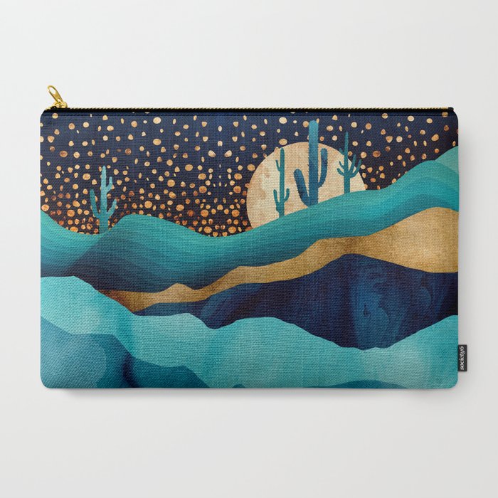 Indigo Desert Night Carry All Pouch Gallery Image 3