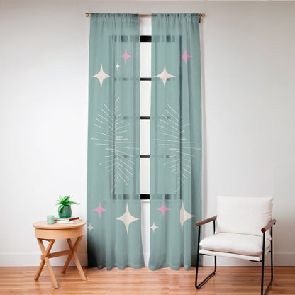 Slither - Green Window Curtain Gallery Image 20