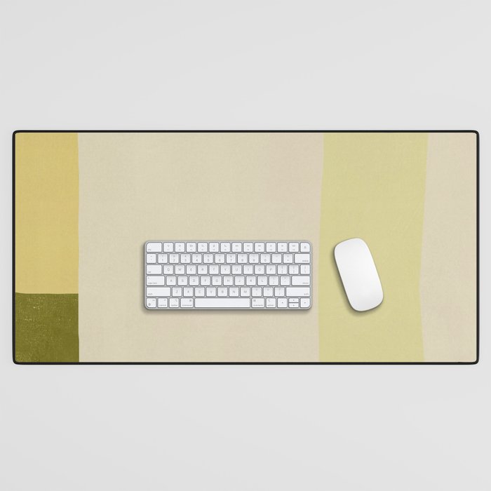 Overlay of colors minimal design 04 Desk Mat Gallery Image 1