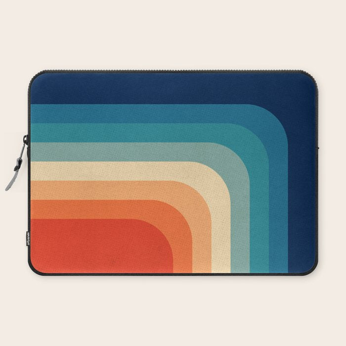 Retro 70s Color Palette III Laptop Sleeve Gallery Image 2