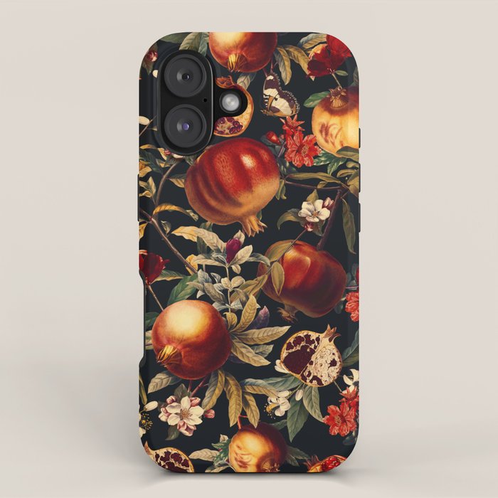 Pomegranate Garden II - Night iPhone Case Gallery Image 1