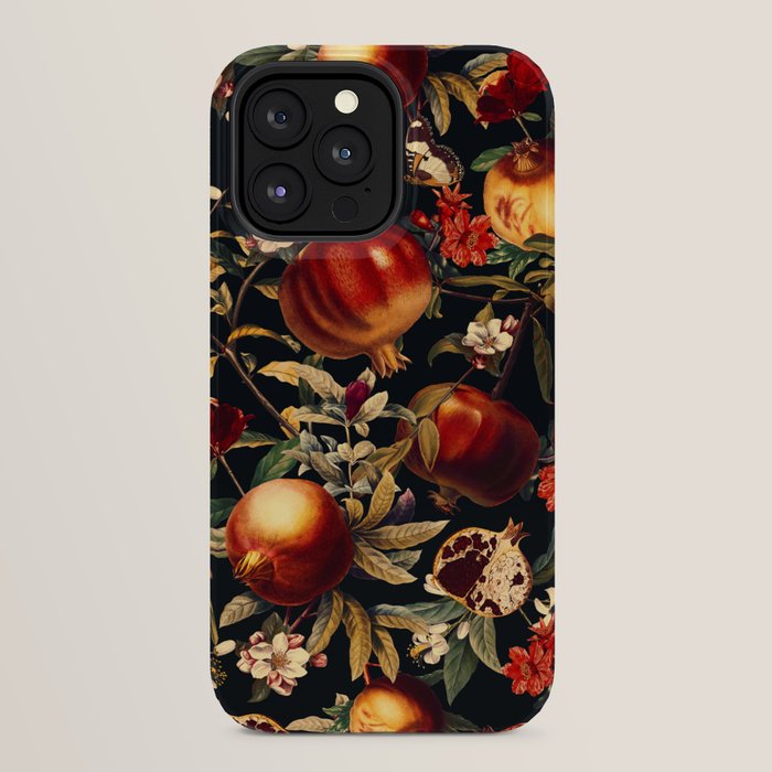 Pomegranate Garden II - Night iPhone Case Gallery Image 32