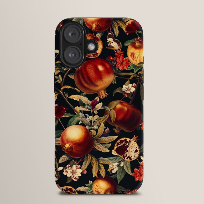 Pomegranate Garden II - Night iPhone Case Gallery Image 13