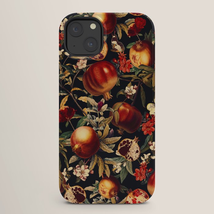 Pomegranate Garden II - Night iPhone Case Gallery Image 26