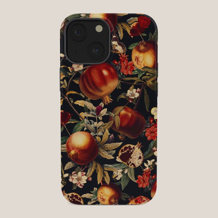 Pomegranate Garden II - Night iPhone Case Gallery Image 34