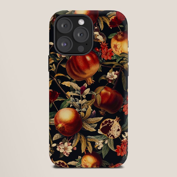 Pomegranate Garden II - Night iPhone Case Gallery Image 12
