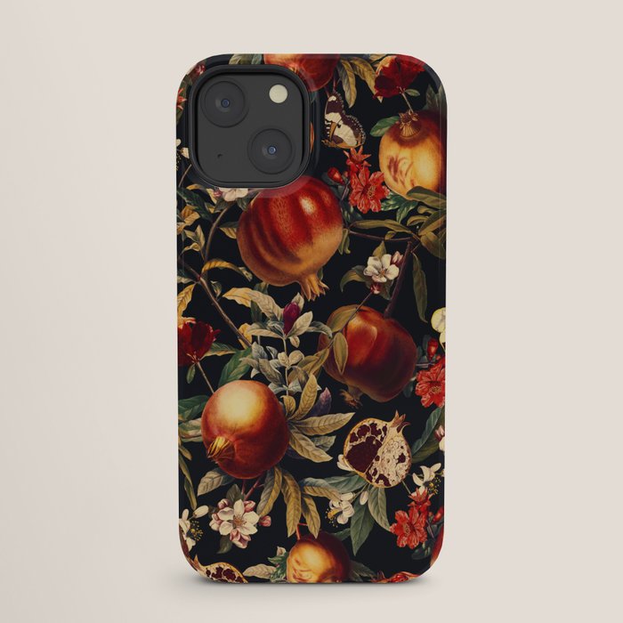 Pomegranate Garden II - Night iPhone Case Gallery Image 25