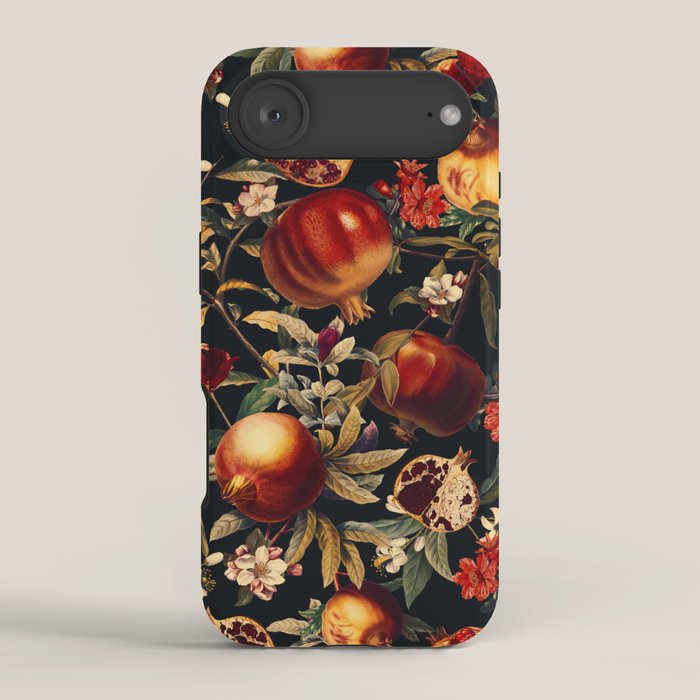 Pomegranate Garden II - Night iPhone Case Gallery Image 2