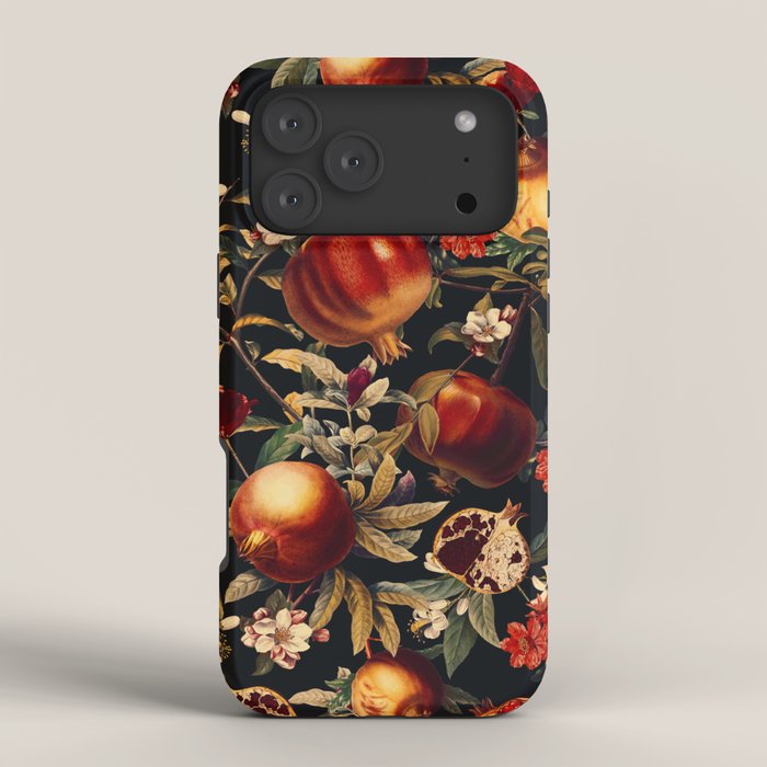 Pomegranate Garden II - Night iPhone Case Gallery Image 4