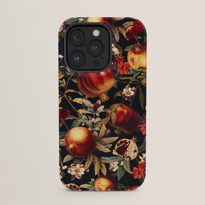 Pomegranate Garden II - Night iPhone Case Gallery Image 23