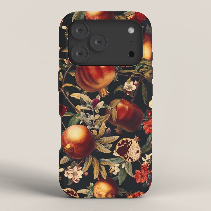 Pomegranate Garden II - Night iPhone Case Gallery Image 3
