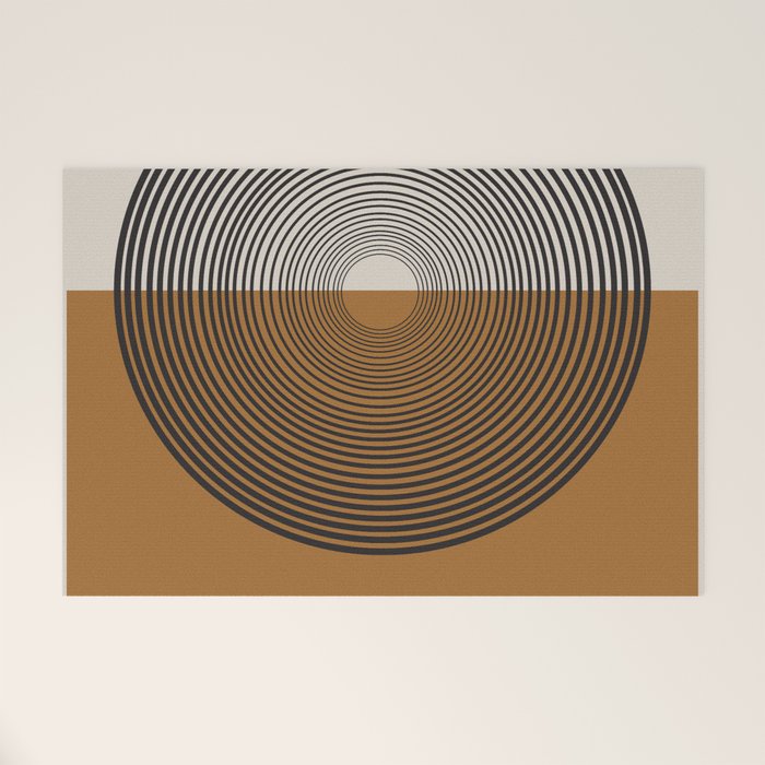 Mid Century Style, Retro Welcome Mat Gallery Image 1