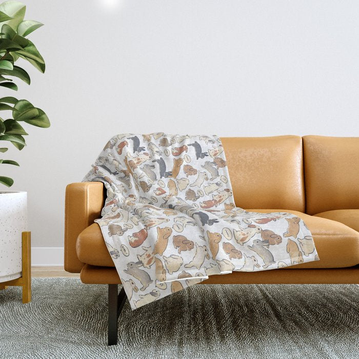 My sweet rabbit Throw Blanket Gallery Image 1