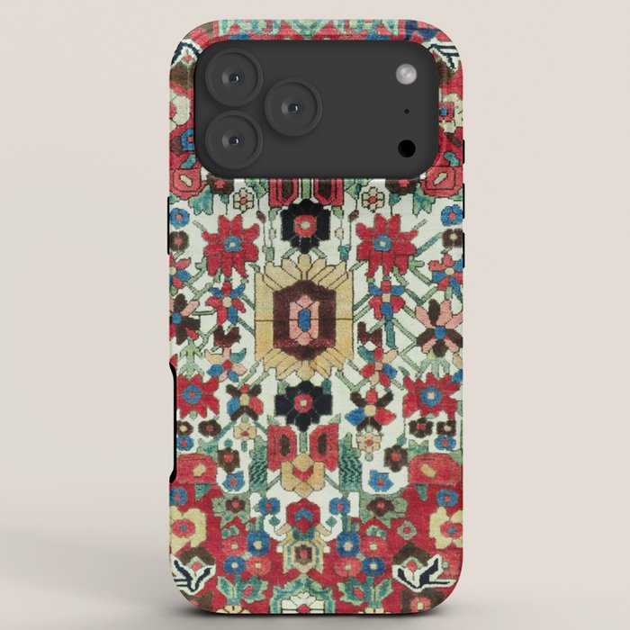 Antique Persian Bakhtiari Rug Print iPhone Case Gallery Image 8