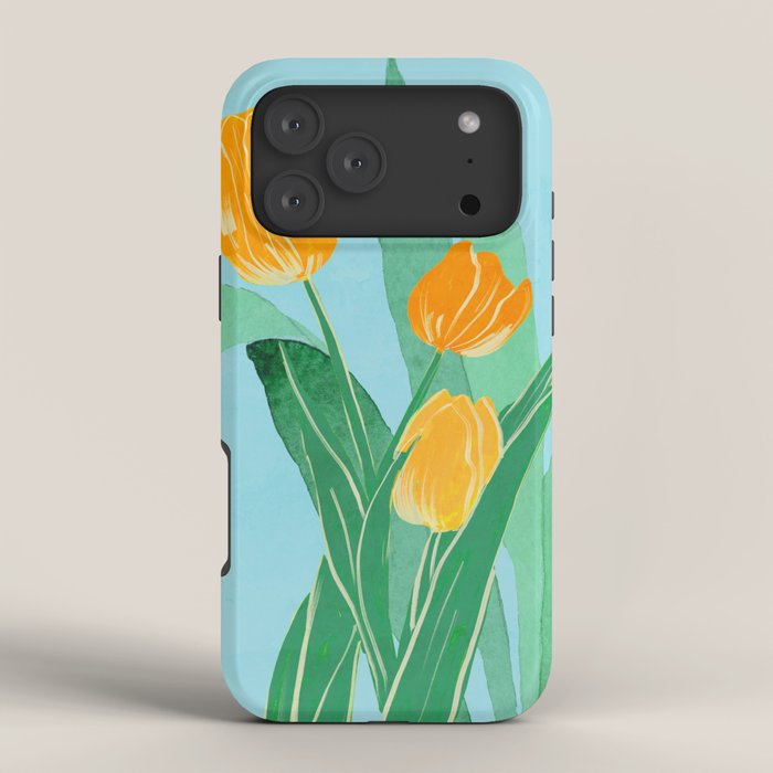 Modern Art Flowers 20 iPhone Case Gallery Image 4