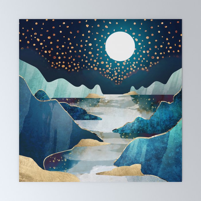 Moon Glow Mini Art Print Gallery Image 6