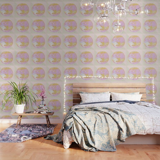 Disco Ball - Peach Wallpaper Gallery Image 1
