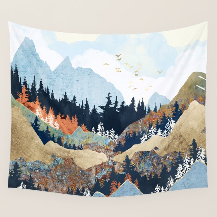 Spring Flight Wall Tapestry Gallery Image 3