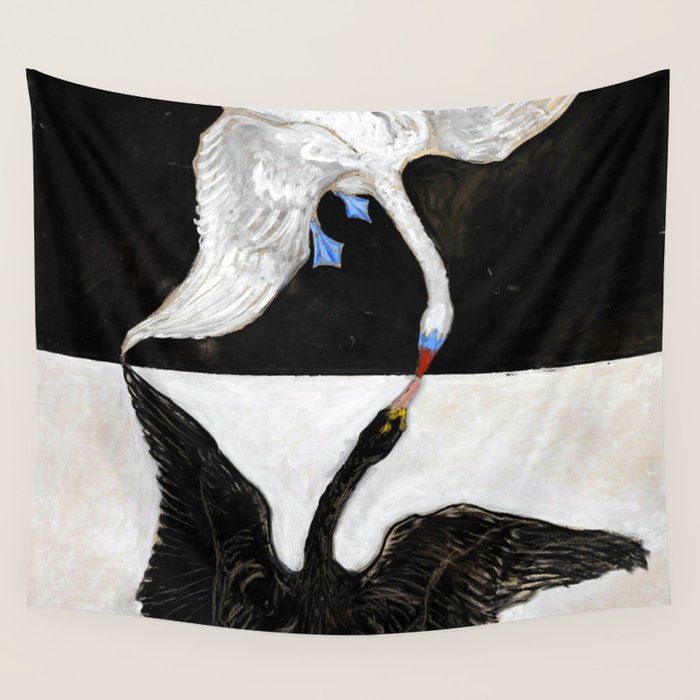 Hilma af Klint The Swan Wall Tapestry Gallery Image 3
