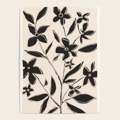Abstract Minimal Flowers 16 Poster Gallery Image 2