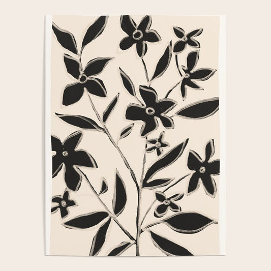 Abstract Minimal Flowers 16 Poster Gallery Image 2