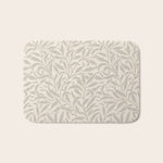 William Morris Willow Bough Ecru Silver Bath Mat Gallery Image 1