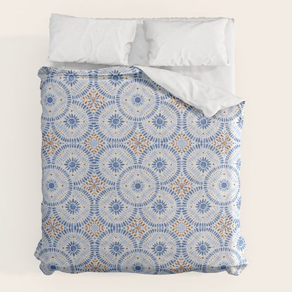 Boho Tiles Mandala Duvet Cover Gallery Image 7