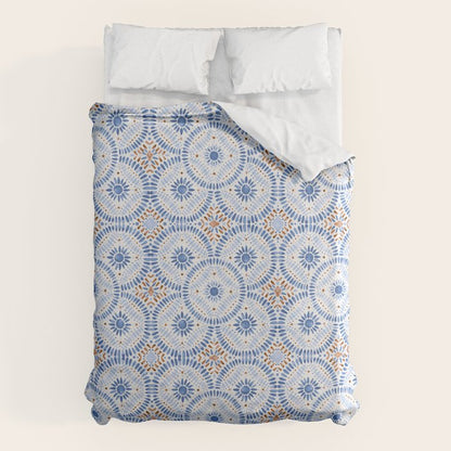 Boho Tiles Mandala Duvet Cover Gallery Image 1