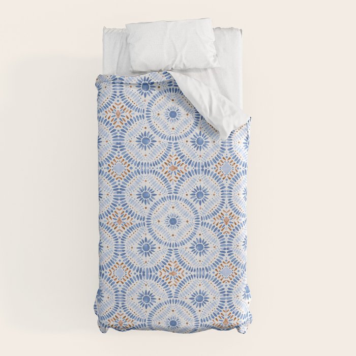 Boho Tiles Mandala Duvet Cover Gallery Image 10