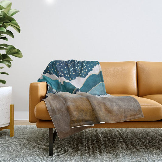 Late Winter Throw Blanket Gallery Image 1