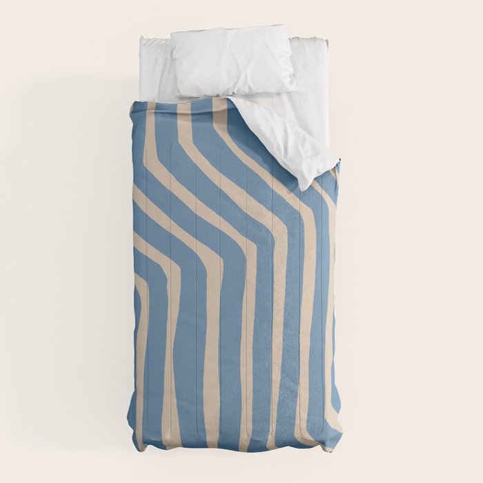 Towa in denim blue Comforter Gallery Image 5