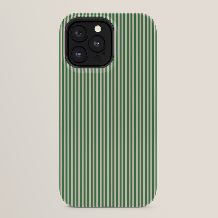 Narrow Stripes Green and Pink Vertical Pattern iPhone Case Gallery Image 24