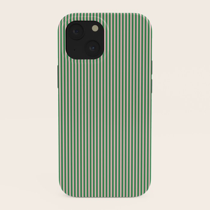 Narrow Stripes Green and Pink Vertical Pattern iPhone Case Gallery Image 38