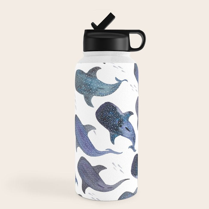 Whale Shark Pattern Party Water Bottle Gallery Image 4