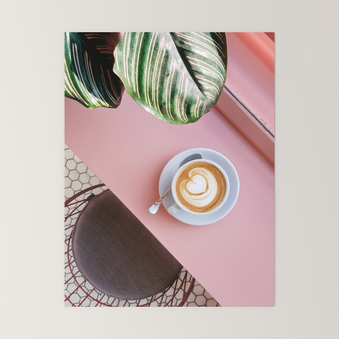 Pink Latte Coffee Shop Mini Art Print Gallery Image 6