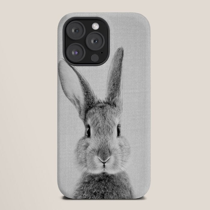 Rabbit - Black & White iPhone Case Gallery Image 20
