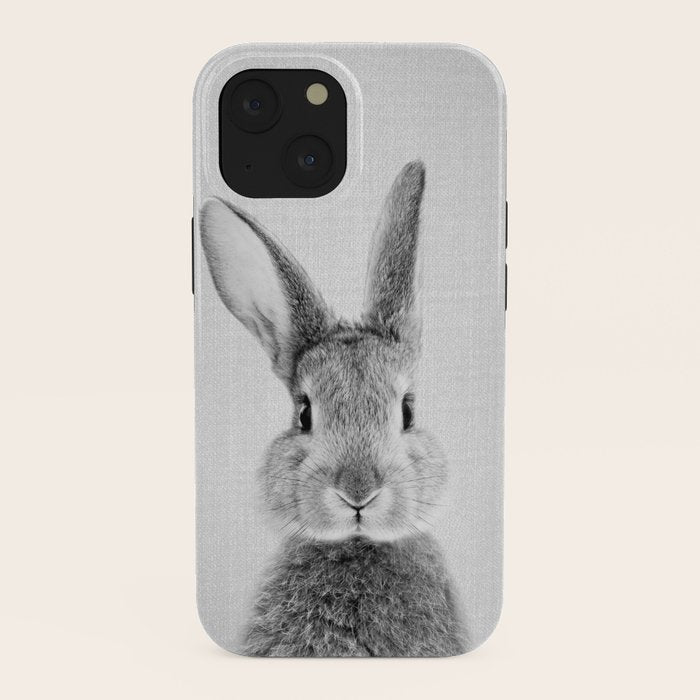 Rabbit - Black & White iPhone Case Gallery Image 38